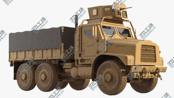 images/goods_img/20210312/Oshkosh MTVR Amk23 3D/2.jpg